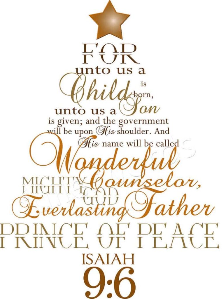 Bible Verse Christmas Wallpaper: A Message of Hope and Peace