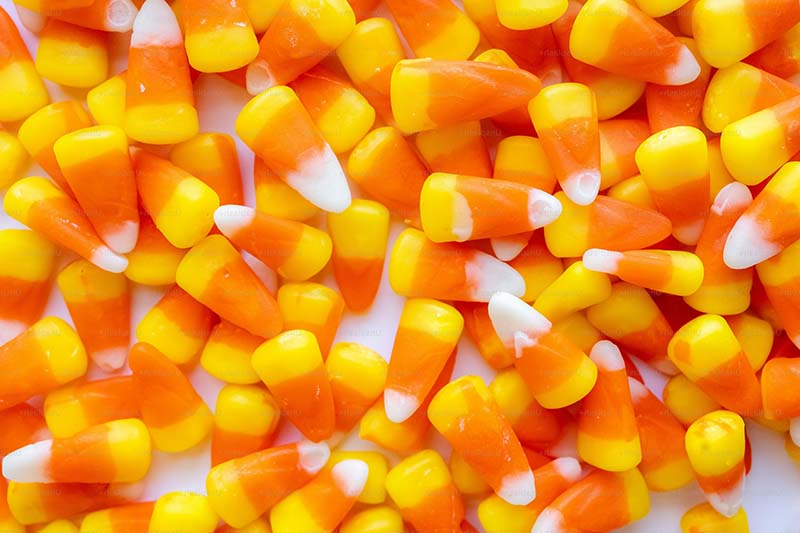 Bright and Colorful Candy Corn Backgrounds for Halloween Fun