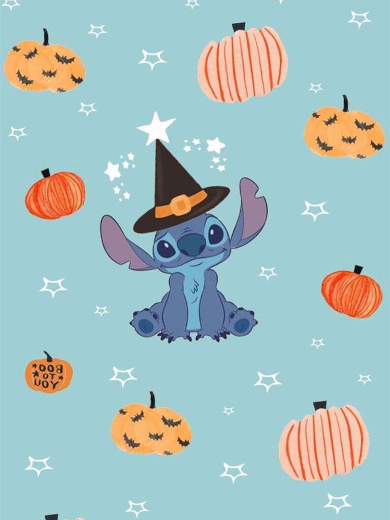 Cute and Spooky Stitch Halloween Wallpapers