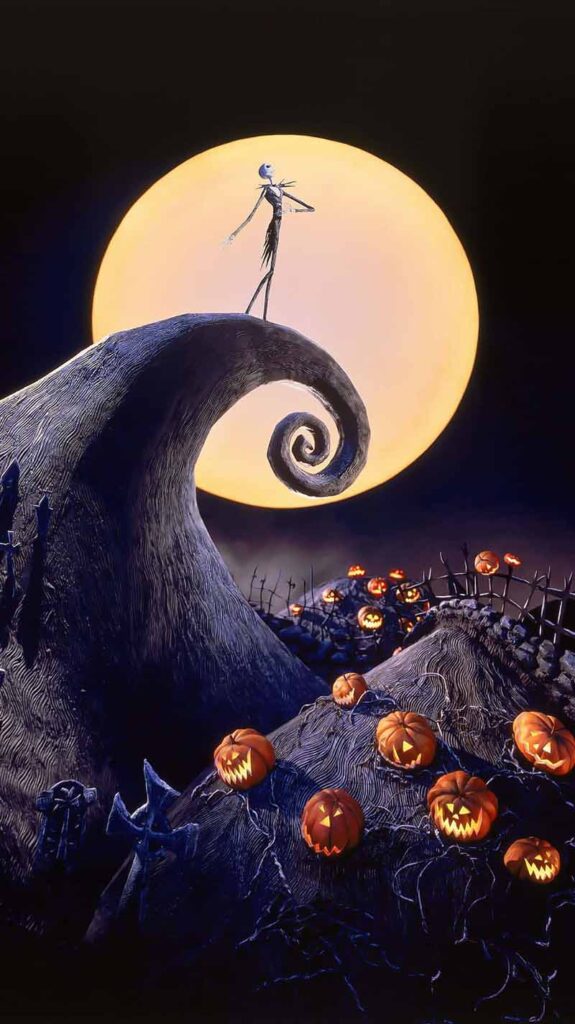 Nightmare Before Christmas Wallpaper for Spooky Holiday Vibes