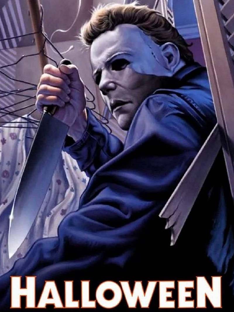 Terrifying Michael Myers iPhone Wallpaper for Halloween Fans