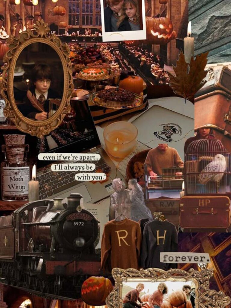 Magical Harry Potter Halloween Wallpaper for Cozy Nights