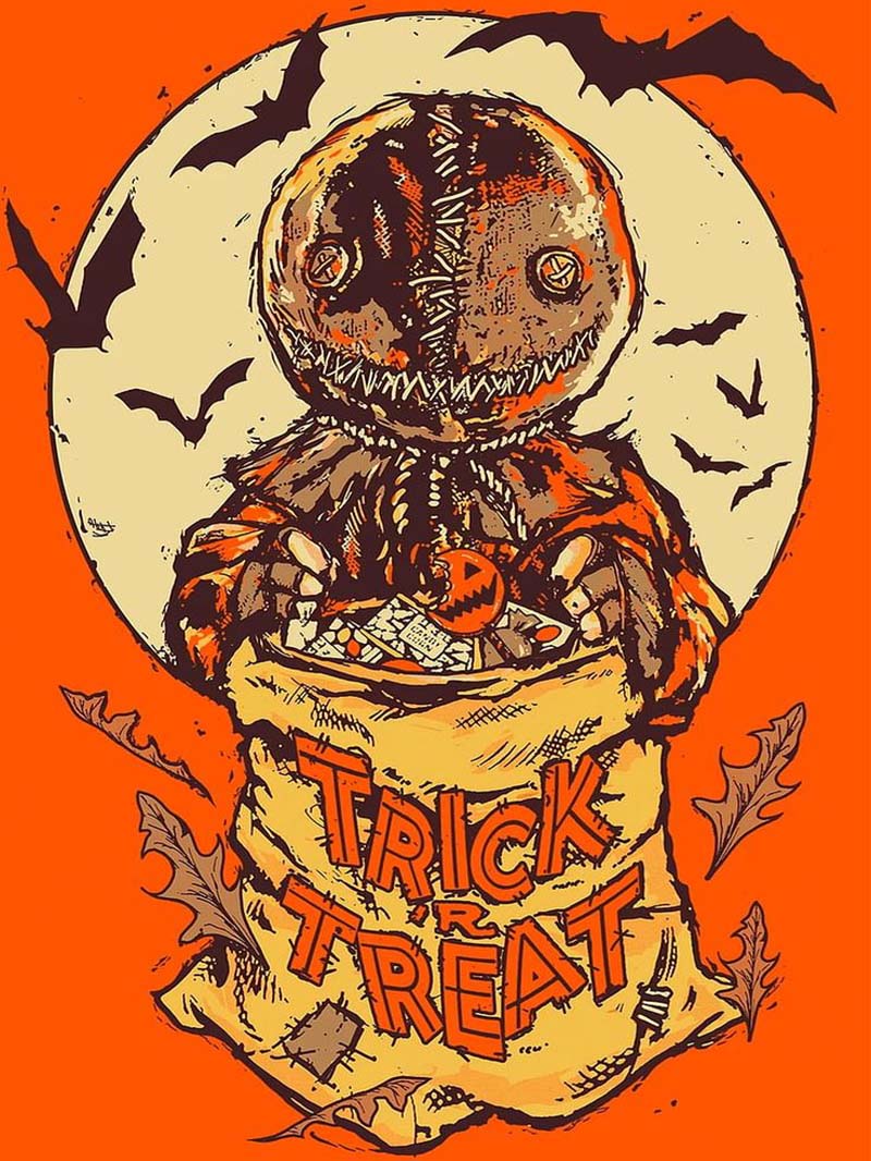Spooky Sam’s Rules of Halloween on Trick ‘r Treat Wallpapers