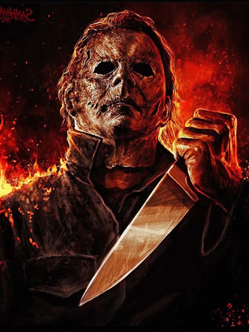 Terrifying Halloween Kills Wallpaper for Horror Movie Fans