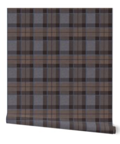 Alternative view of Fraser Hunting Tartan Plaid (Outlander) – Large Pattern Wallpaper