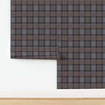 Fraser Hunting Tartan Plaid (Outlander) – Large Pattern Wallpaper