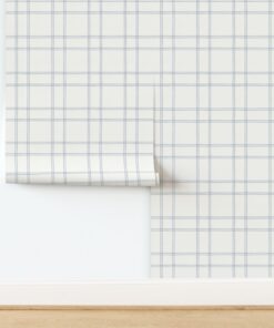 Skyward Weave: Watercolor Double Plaid