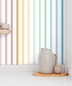 Alternative view of Dreamy Days: Pastel Rainbow Stripes