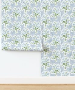 Pearl’s Bouquet: A Garden of Blue & Green