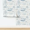 The Mariner’s Tale: Seaside Toile in Blue