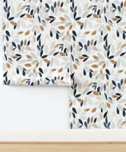 Petal Prism: Midnight Slate & Champagne Gold