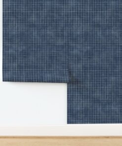 Indigo Artisan: XXL Hand-Drawn Checks