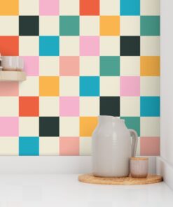 Alternative view of Retro Revival: Bright Mid-Century Checks