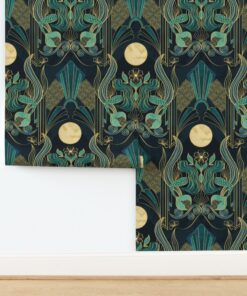 Mermaid in Moonlight: A Celestial Undersea Dream