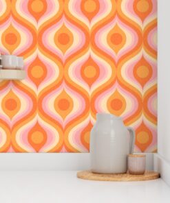 Alternative view of Electric Groove: Retro Psychedelic Swirl