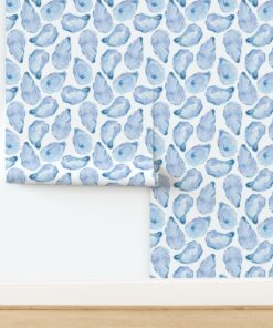 Ocean’s Bounty: Watercolor Mussel Shells