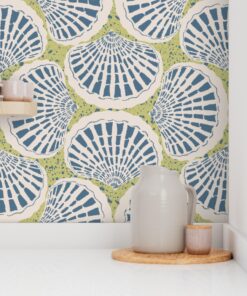 Alternative view of Seashore Scallops: Coastal Clams in White Coffee