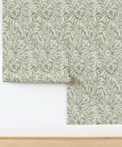 Morris Meadow: Watercolor Botanical on Cream