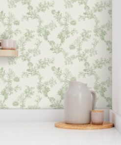 Alternative view of Provencal Meadow: French Country Floral Toile