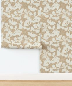 Caramel Drift: Silver Dollar Eucalyptus