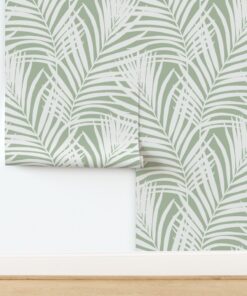 Sage Sanctuary: Coastal Palm Leaves