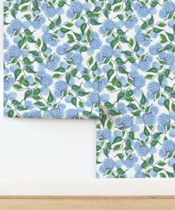 Hydrangea Haven: Jumbo Floral Mural
