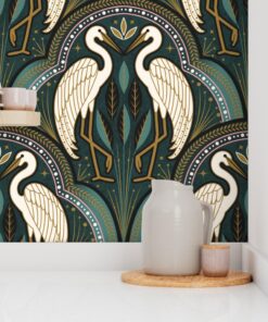 Alternative view of The Gilded Aviary: Art Deco Crane & Arches